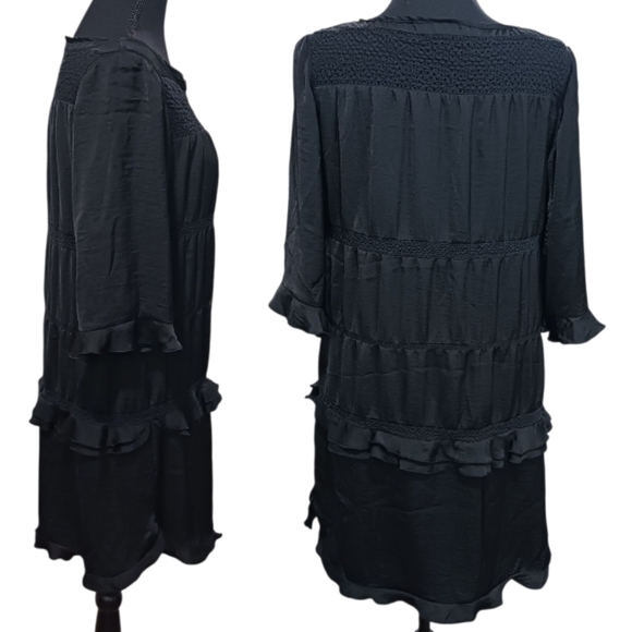 Who What Wear Ruffle Boho Dress - Picture 3 of 8